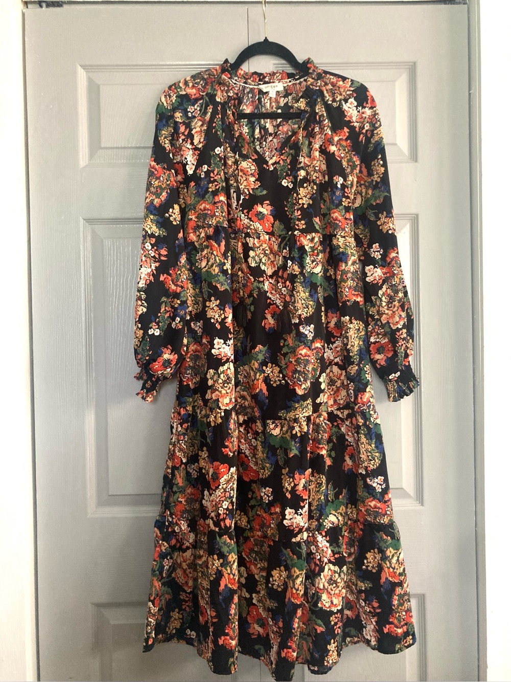 Umgee tiered midi dress